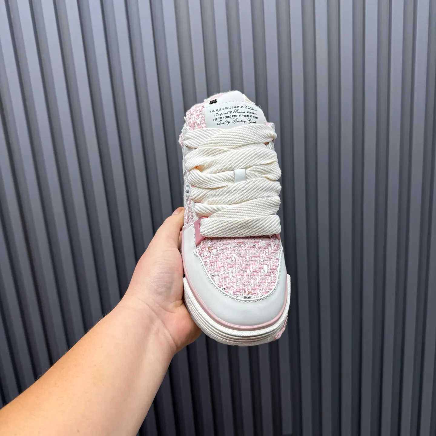 Men's shoes 💰660💰 AMIRI AMIRI trendy brand hot sale 🔥 Available all year round, couples 💑 Official website synchronization Imported fabrics 1⃣️ vs 1⃣️ replica, original factory special original sole, 35-45 (45. non-refundable)